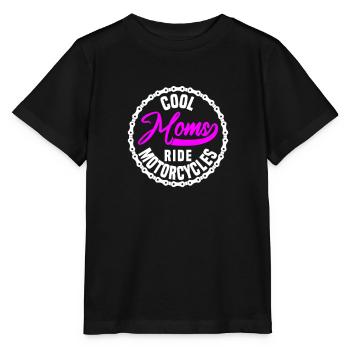 Les mamans cool font de la moto - T-shirt bio MINI CREATOR Stanley/Stella Enfant - noir - Devant - Mikhail (115cm)