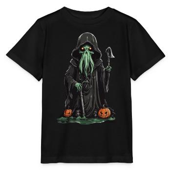 The Tentacle Magician Halloween Horror Special - Stanley/Stella MINI CREATOR Kids’ T-Shirt - black - Front - Mikhail (115cm)