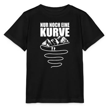 Nur noch eine Kurve - Stanley/Stella Kinder T-Shirt MINI CREATOR  - Schwarz - Vorne - Mikhail (115cm)