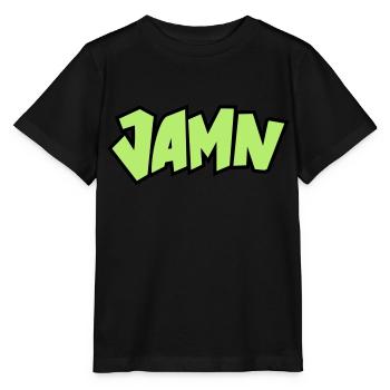 Jammin' JAMN Jamming in tha name of the Lord - Stanley/Stella Kinder T-Shirt MINI CREATOR  - Schwarz - Vorne - Mikhail (115cm)