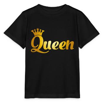 Queen - Stanley/Stella MINI CREATOR Kids’ T-Shirt - black - Front - Mikhail (115cm)