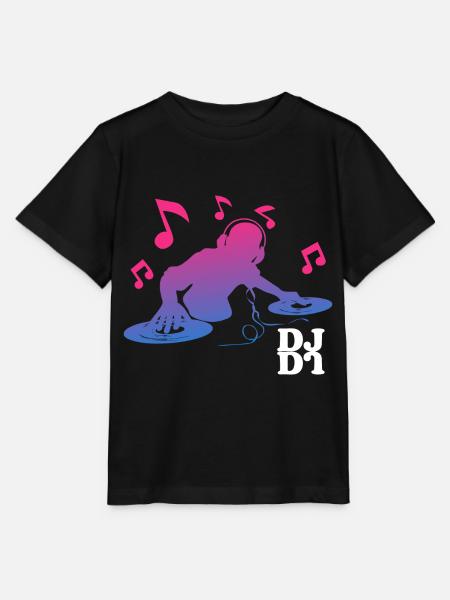 DJ Neonlights - Stanley/Stella Kinder T-Shirt MINI CREATOR - Schwarz