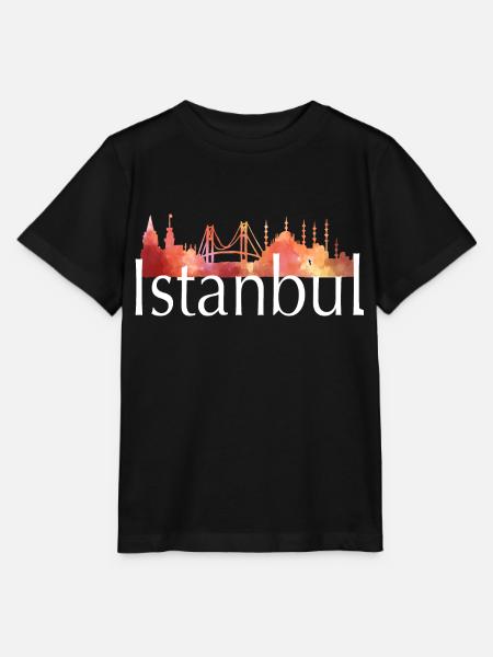 Istanbul - Stanley/Stella Kinder T-Shirt MINI CREATOR - Schwarz
