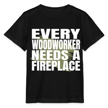 americas funny carpenter quotes jokes - Stanley/Stella Kinder T-Shirt MINI CREATOR  - Schwarz - Vorne - Mikhail (115cm)
