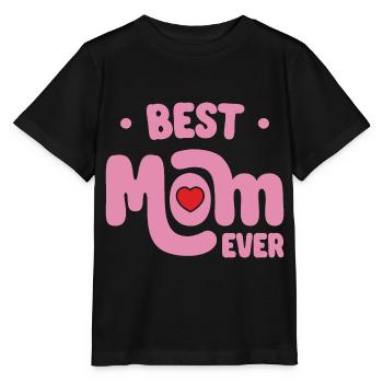 Beste Mutter aller Zeiten - Stanley/Stella Kinder T-Shirt MINI CREATOR  - Schwarz - Vorne - Mikhail (115cm)