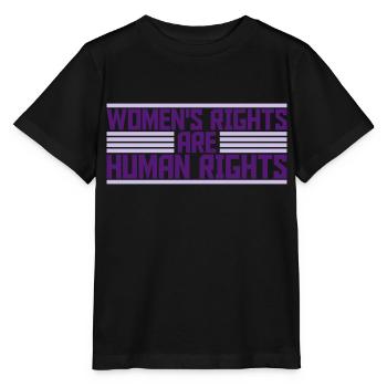womens rights feminist quote - Stanley/Stella MINI CREATOR Kids’ T-Shirt - black - Front - Mikhail (115cm)