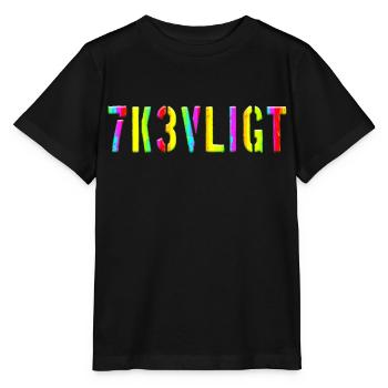 sms chat language fortifications english three 3 three - Stanley/Stella MINI CREATOR Kids’ T-Shirt - black - Front - Mikhail (115cm)