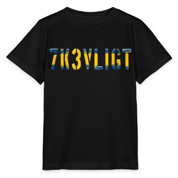 sms chat language fortifications english three 3 three - Stanley/Stella MINI CREATOR Kids’ T-Shirt - black - Front - Mikhail (115cm)