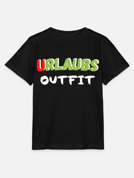 Urlaubs Outfit - Stanley/Stella Kinder T-Shirt MINI CREATOR - Schwarz