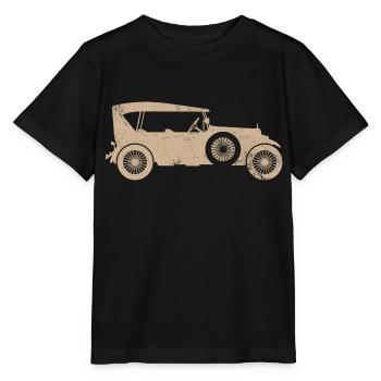 old car classic Design for a old car fan - Stanley/Stella Kinder T-Shirt MINI CREATOR  - Schwarz - Vorne - Mikhail (115cm)