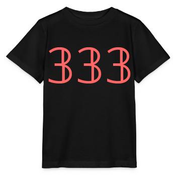 Nombres |333|. - T-shirt bio MINI CREATOR Stanley/Stella Enfant - noir - Devant - Mikhail (115cm)