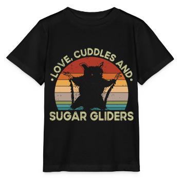 Love Cuddles Sugar Gliders Propriétaires de Sugar Gliders - T-shirt bio MINI CREATOR Stanley/Stella Enfant - noir - Devant - Mikhail (115cm)