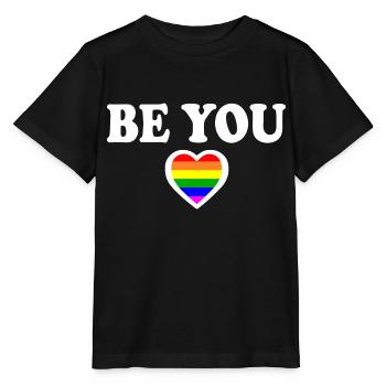 Be you - Stanley/Stella MINI CREATOR Kids’ T-Shirt - black - Front - Mikhail (115cm)