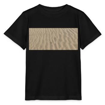 Sable horizontal - T-shirt bio MINI CREATOR Stanley/Stella Enfant - noir - Devant - Mikhail (115cm)