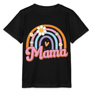 Mama - Stanley/Stella Kinder T-Shirt MINI CREATOR  - Schwarz - Vorne - Mikhail (115cm)