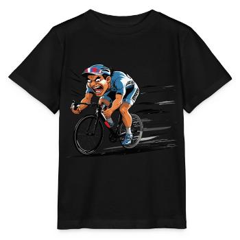 Cycliste Vélo de route Vélo de route Vélo de route - T-shirt bio MINI CREATOR Stanley/Stella Enfant - noir - Devant - Mikhail (115cm)