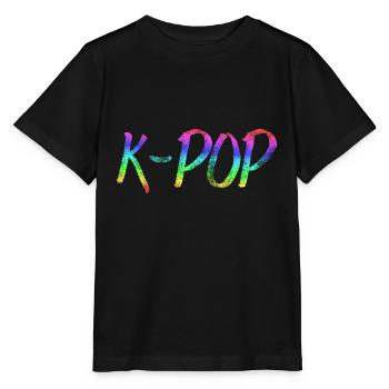 K-POP - Stanley/Stella MINI CREATOR Kids’ T-Shirt - black - Front - Mikhail (115cm)
