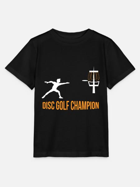 Disc Golf - Stanley/Stella Kinder T-Shirt MINI CREATOR - Schwarz