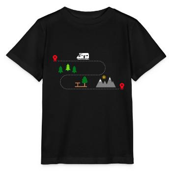 camper - Stanley/Stella MINI CREATOR Kids’ T-Shirt - black - Front - Mikhail (115cm)