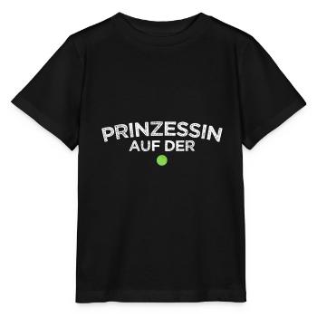 Prinzessin auf der Erbse - Stanley/Stella Kinder T-Shirt MINI CREATOR  - Schwarz - Vorne - Mikhail (115cm)