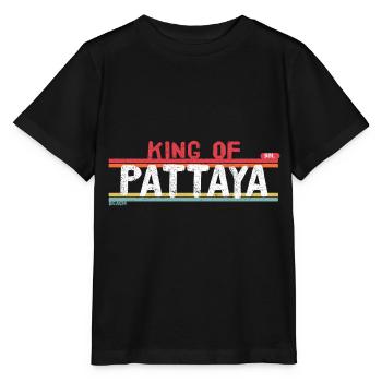 Pattaya König Thailand - Stanley/Stella Kinder T-Shirt MINI CREATOR  - Schwarz - Vorne - Mikhail (115cm)