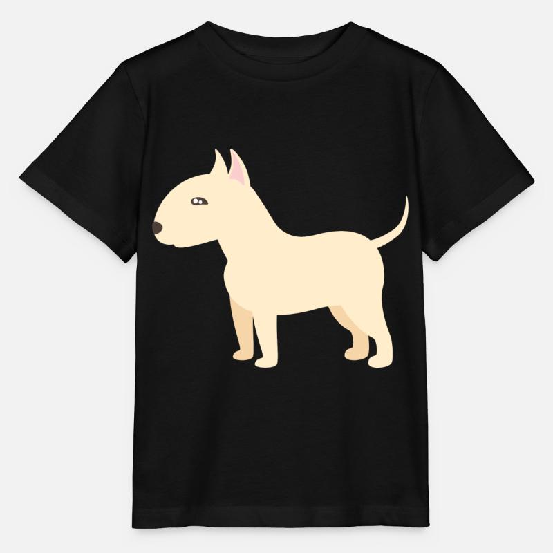 bull terrier - Stanley/Stella MINI CREATOR Kids’ T-Shirt - black