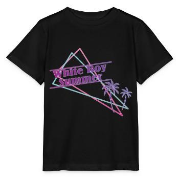 White Boy Summer Retro Lustig Shirt Ironisch USA - Stanley/Stella Kinder T-Shirt MINI CREATOR  - Schwarz - Vorne - Mikhail (115cm)