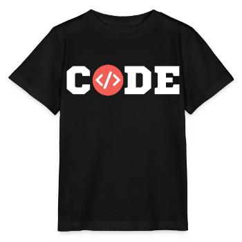 Code Coder Informatiker Informatik Programmierer - Stanley/Stella Kinder T-Shirt MINI CREATOR  - Schwarz - Vorne - Mikhail (115cm)