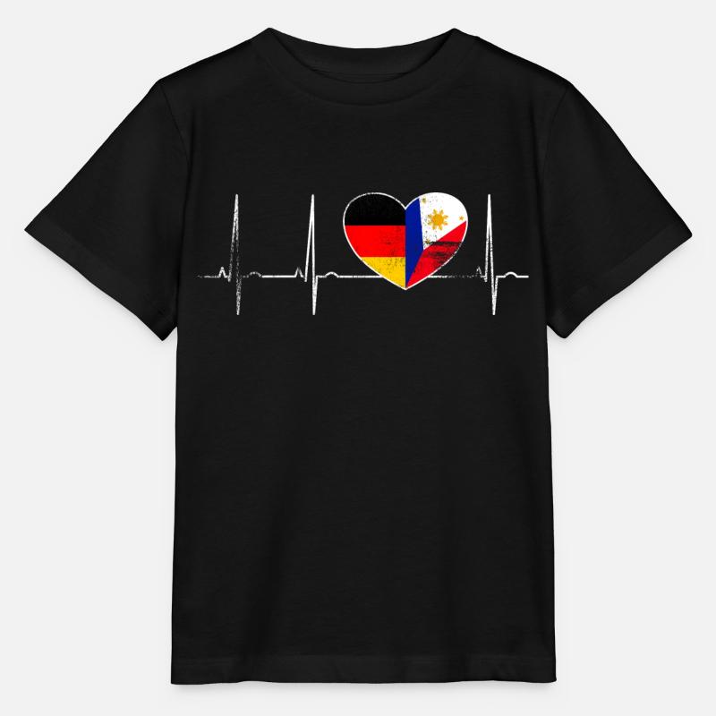 Filipino Deutsch - Stanley/Stella Kinder T-Shirt MINI CREATOR  - Schwarz