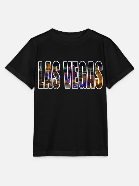 Las Vegas - T-shirt bio MINI CREATOR Stanley/Stella Enfant - noir