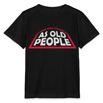 être âgé - T-shirt bio MINI CREATOR Stanley/Stella Enfant - noir - Devant - Mikhail (115cm)