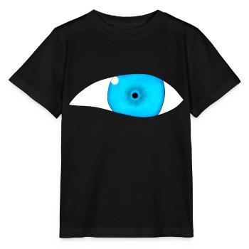Oeil - T-shirt bio MINI CREATOR Stanley/Stella Enfant - noir - Devant - Mikhail (115cm)