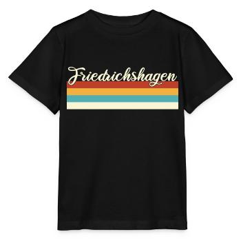 Friedrichshagen - Treptow - Köpenick - Berlin - Stanley/Stella Kinder T-Shirt MINI CREATOR  - Schwarz - Vorne - Mikhail (115cm)