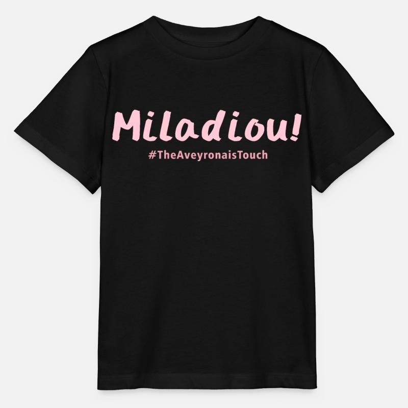 Miladiou - T-shirt bio MINI CREATOR Stanley/Stella Enfant - noir