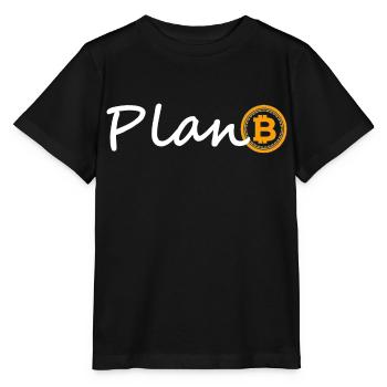 plan b - Stanley/Stella Kinder T-Shirt MINI CREATOR  - Schwarz - Vorne - Mikhail (115cm)