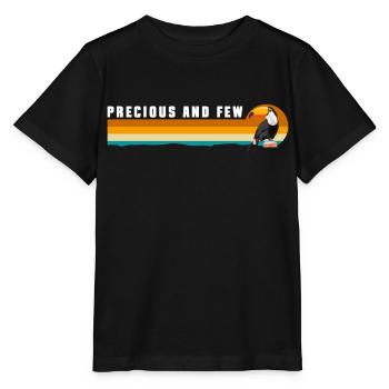 Bird Holiday Nature South America - Stanley/Stella MINI CREATOR Kids’ T-Shirt - black - Front - Mikhail (115cm)