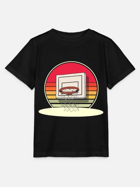 Basketballkorb Basketball - Stanley/Stella Kinder T-Shirt MINI CREATOR - Schwarz