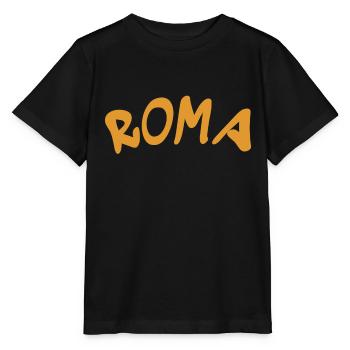 Rome - Rome - Italie - Italie - Italie - T-shirt bio MINI CREATOR Stanley/Stella Enfant - noir - Devant - Mikhail (115cm)