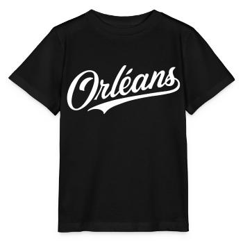 Orléans - T-shirt bio MINI CREATOR Stanley/Stella Enfant - noir - Devant - Mikhail (115cm)