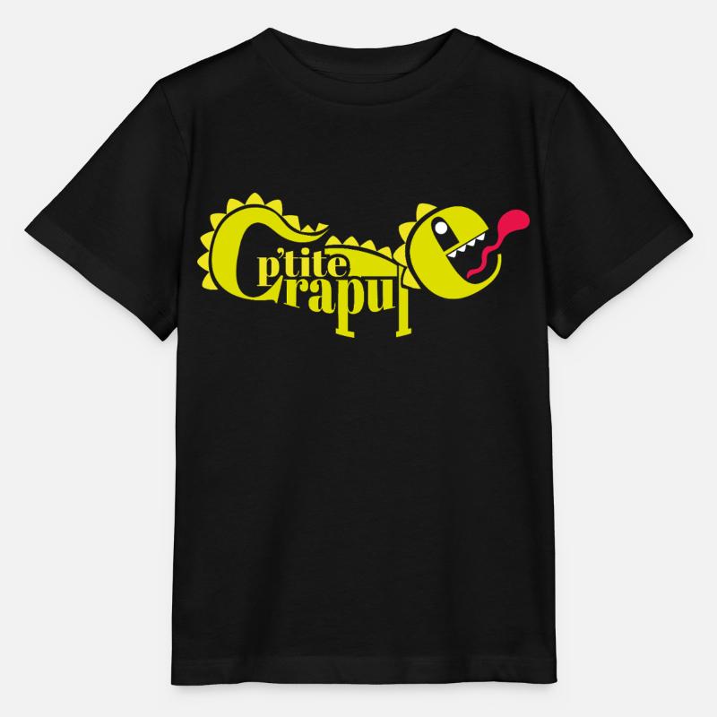 P'TITE CRAPULE - T-shirt bio MINI CREATOR Stanley/Stella Enfant - noir