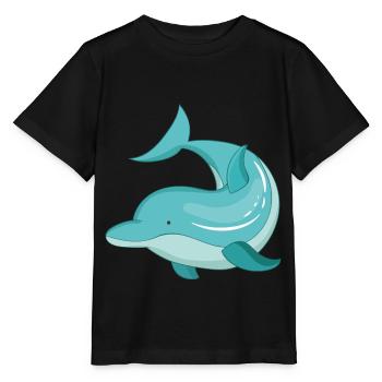 Delfin - T-shirt bio MINI CREATOR Stanley/Stella Enfant - noir - Devant - Mikhail (115cm)