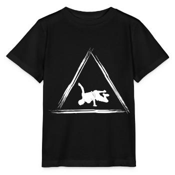 break dancing - Stanley/Stella MINI CREATOR Kids’ T-Shirt - black - Front - Mikhail (115cm)
