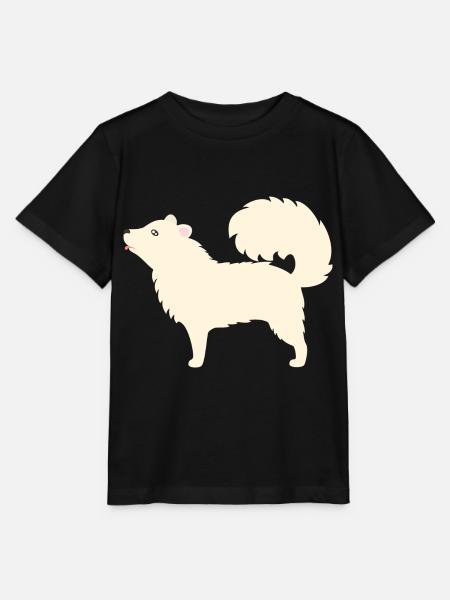 Samojede - Stanley/Stella Kinder T-Shirt MINI CREATOR  - Schwarz