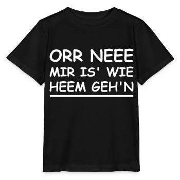 Ossi DDR Geschenk Ostdeutschland - Stanley/Stella Kinder T-Shirt MINI CREATOR  - Schwarz - Vorne - Mikhail (115cm)