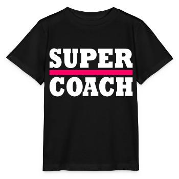 coach - Stanley/Stella MINI CREATOR Kids’ T-Shirt - black - Front - Mikhail (115cm)