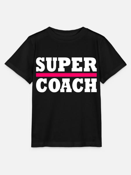 coach - Stanley/Stella Kinder T-Shirt MINI CREATOR - Schwarz