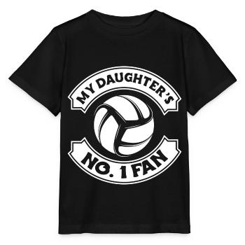 Volleyball Beach Volleyball - Stanley/Stella MINI CREATOR Kids’ T-Shirt - black - Front - Mikhail (115cm)