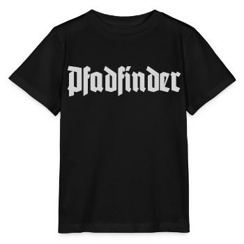 Pfadfinder - Jugend Gruppe - Gemeinschaft - Natur - Stanley/Stella Kinder T-Shirt MINI CREATOR  - Schwarz - Vorne - Mikhail (115cm)