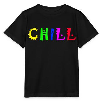 Chill - T-shirt bio MINI CREATOR Stanley/Stella Enfant - noir - Devant - Mikhail (115cm)