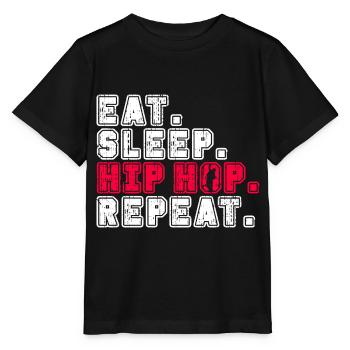 Hip Hop - Stanley/Stella MINI CREATOR Kids’ T-Shirt - black - Front - Mikhail (115cm)